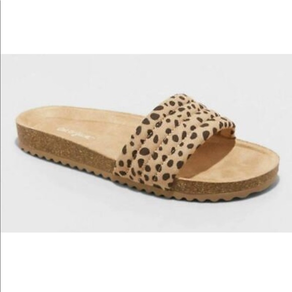 Girls Cat & Jack Animal Print Sandals - Picture 3 of 4